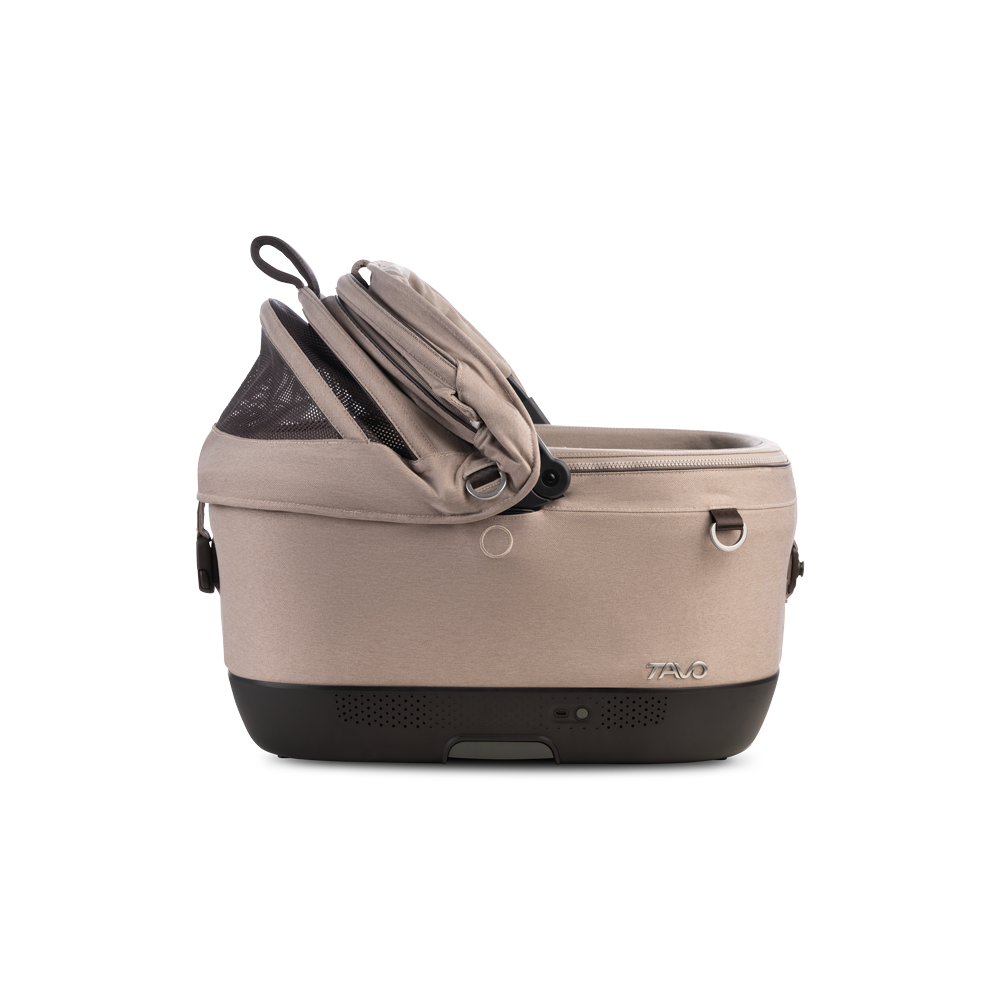 Tavo Pets Maeve™ iso wind – Haustier-Autositz mit integriertem Belüftungssystem und ISOFIX-Verankerung