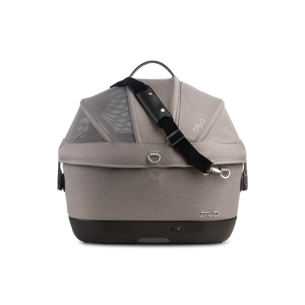 Tavo Pets Maeve™ iso wind – Haustier-Autositz mit integriertem Belüftungssystem und ISOFIX-Verankerung