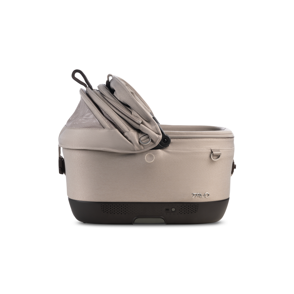 Tavo Pets Maeve™ iso wind – Haustier-Autositz mit integriertem Belüftungssystem und ISOFIX-Verankerung