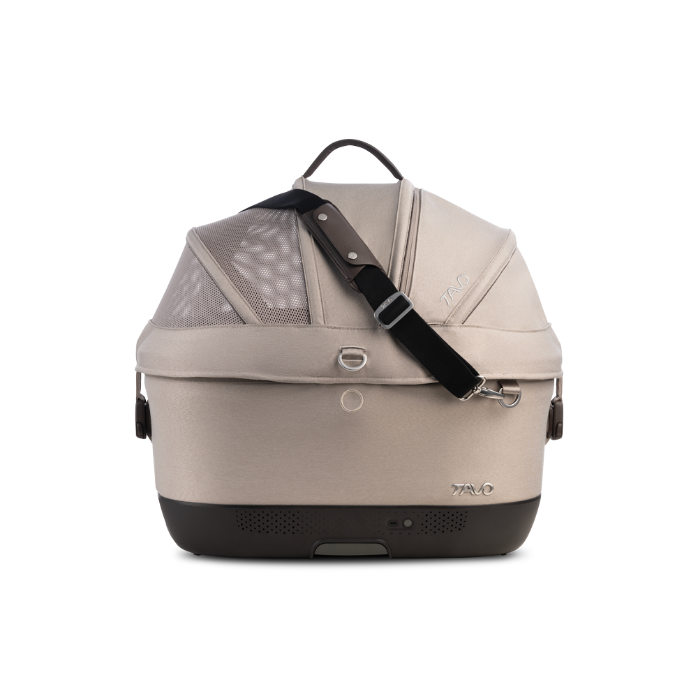 Tavo Pets Maeve™ iso wind – Haustier-Autositz mit integriertem Belüftungssystem und ISOFIX-Verankerung