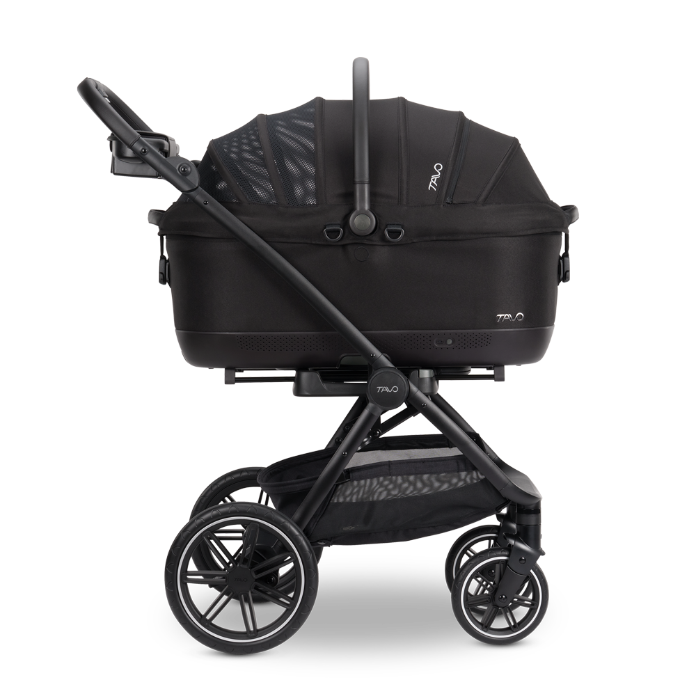 Tavo Pets Maeve™ iso wind – Haustier-Autositz mit integriertem Belüftungssystem und ISOFIX-Verankerung