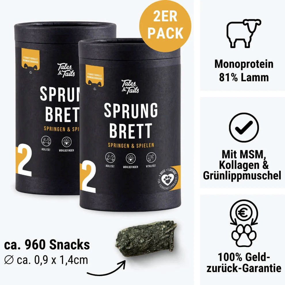 Tales & Tails Sprungbrett Gelenk-Snack für Hunde