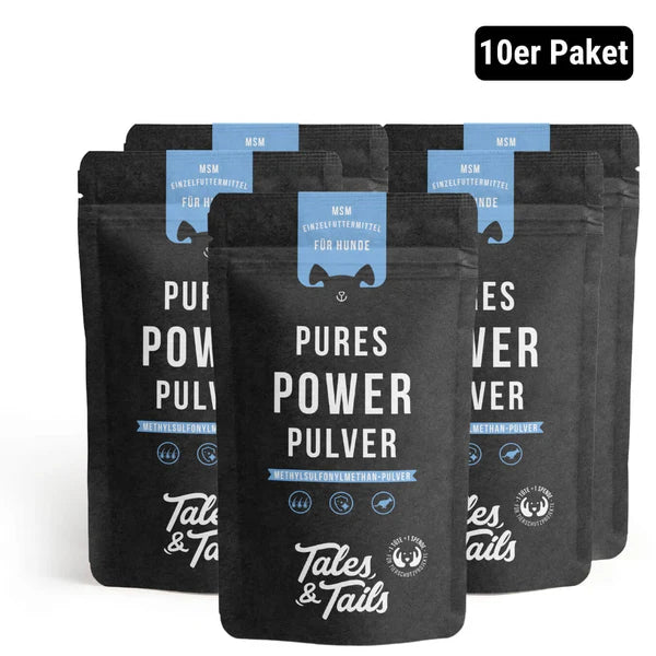 Pures Power Pulver für Hunde - 5x 200g