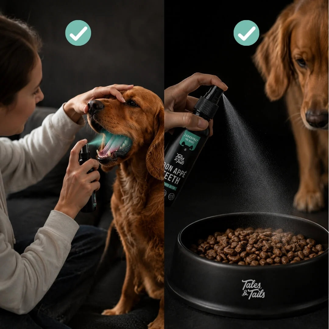 Tales & Tails Bon AppéTeeth Zahnpflege-Spray für Hunde – 75 ml