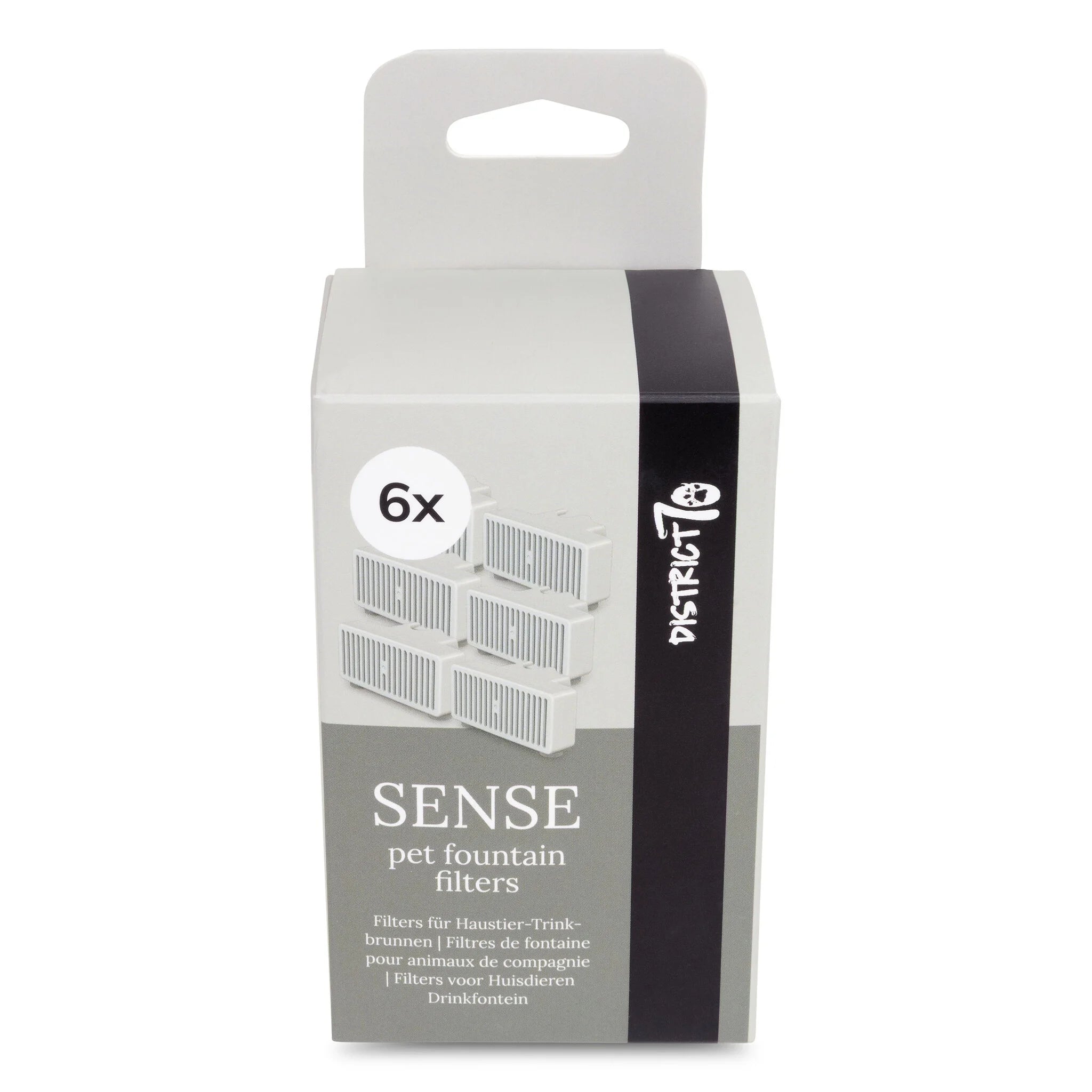 SENSE - Trinkbrunnenfilter 1800ml, 6 Stück