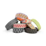 Hey Lana Très Chic Hundehalsband – weich gepolstert & komfortabel, Sunset/Eukalyptus