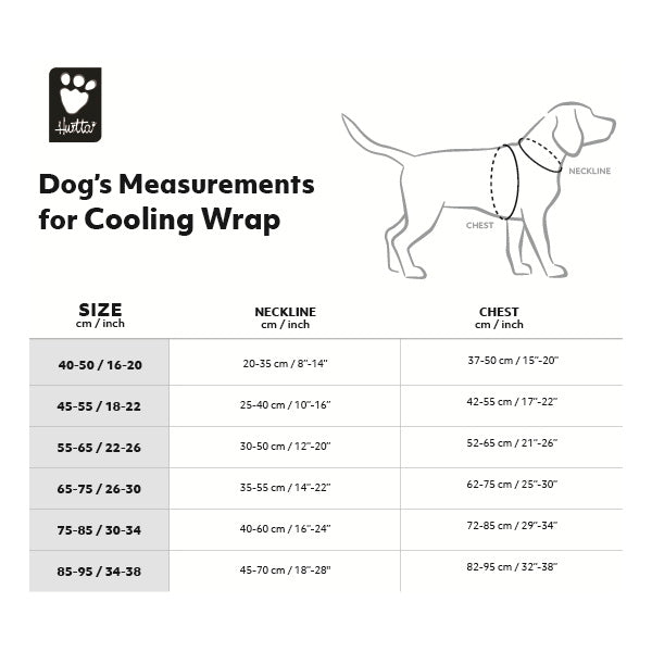 Hurtta Cooling Wrap Kühlweste für Hunde