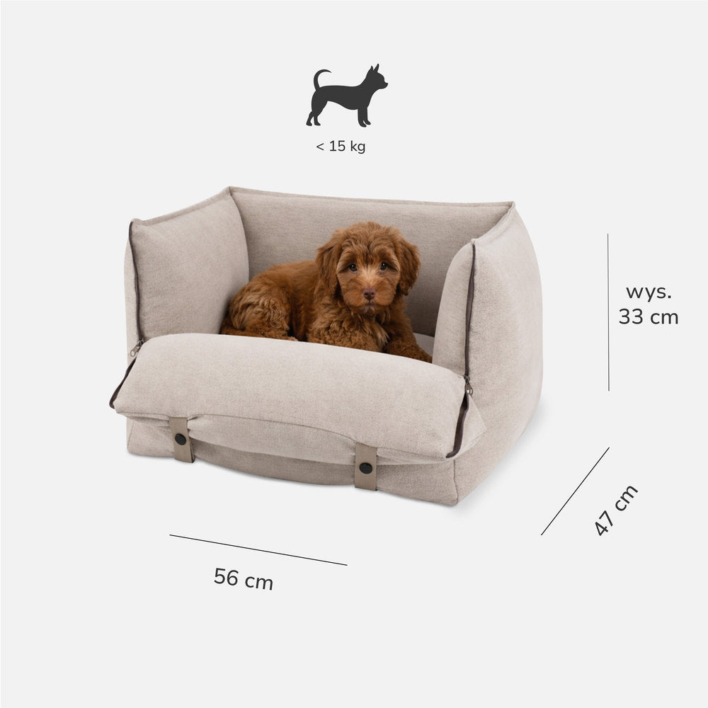 CARINIO ODYSSEY 2-in-1 Hundebett & Hundeautositz