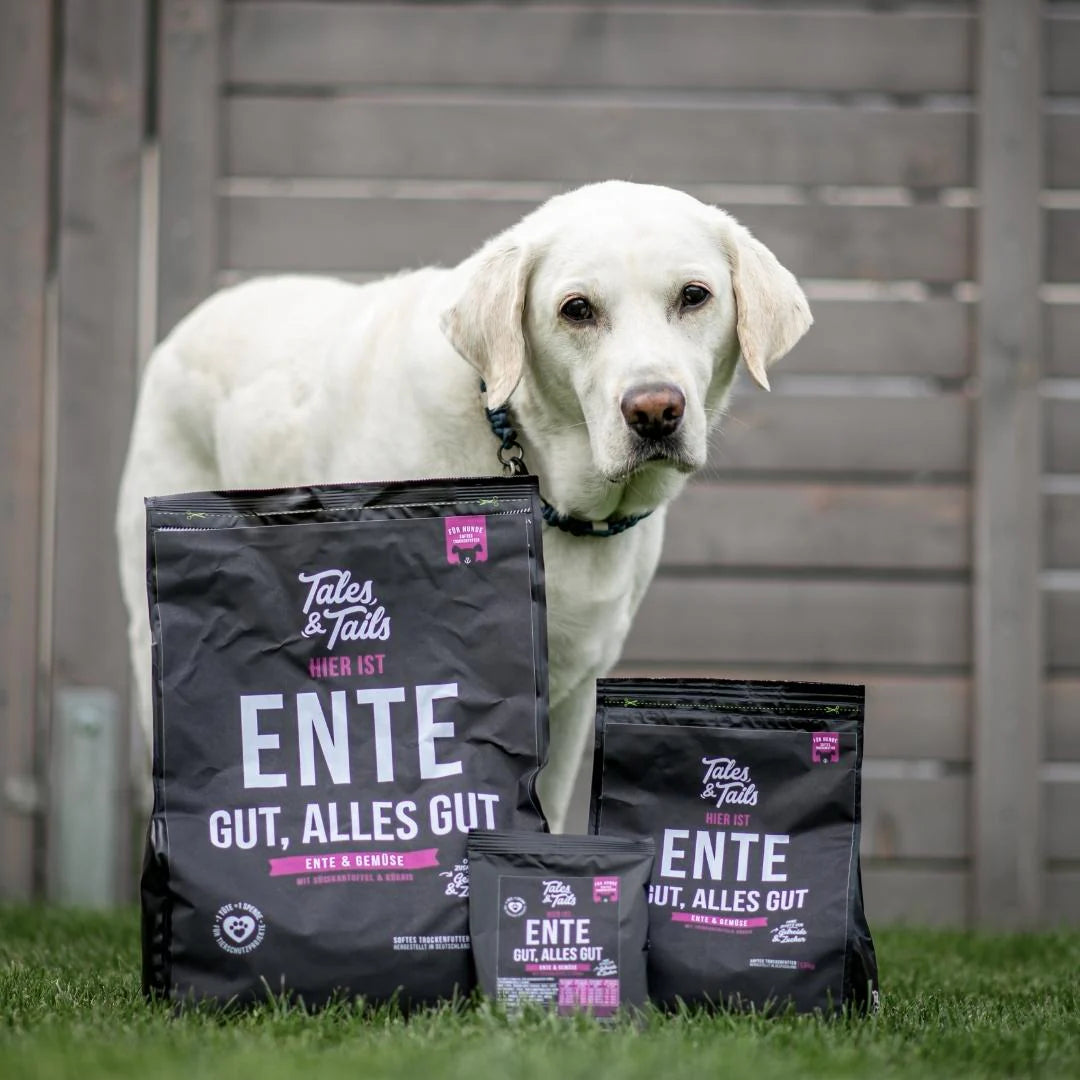 Ente gut, alles gut - Softes Trockenfutter mit Ente - 4kg