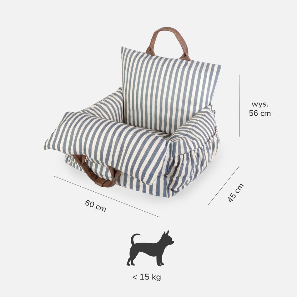 CARINIO VOYAGER Hundeautositz & Hundetragetasche 2-in-1